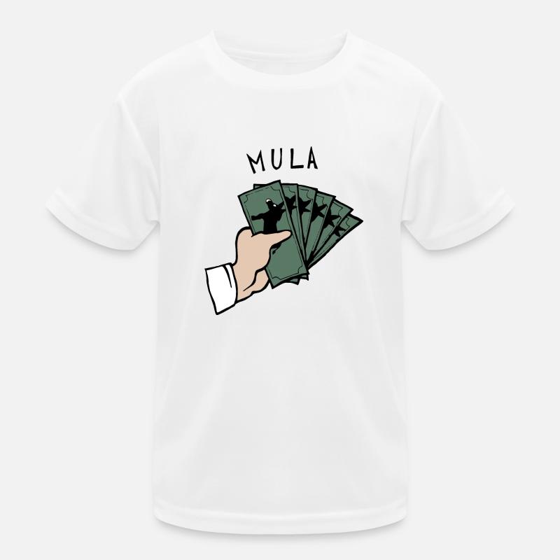 Maultier Mula Kinder Funktions-T-Shirt