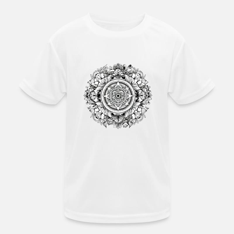 Mandala Zen n°1 T-shirt sport Enfant