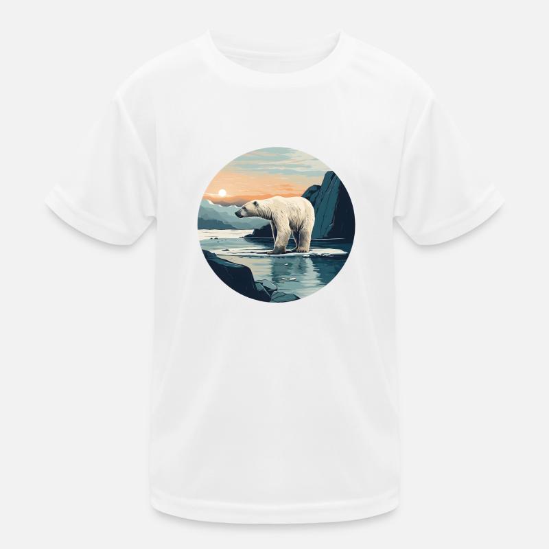 Eisbär Kinder Funktions-T-Shirt