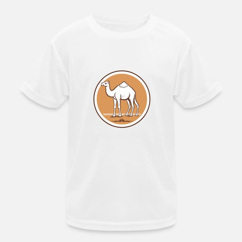 Kamel Kinder Funktions-T-Shirt