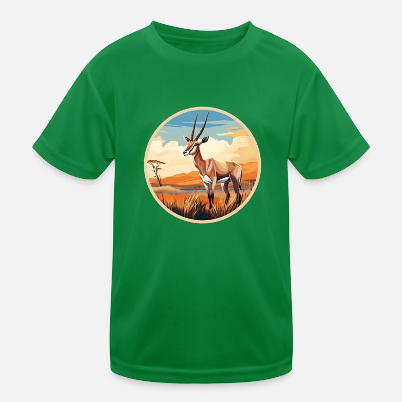 Antilope oryx T-shirt sport Enfant
