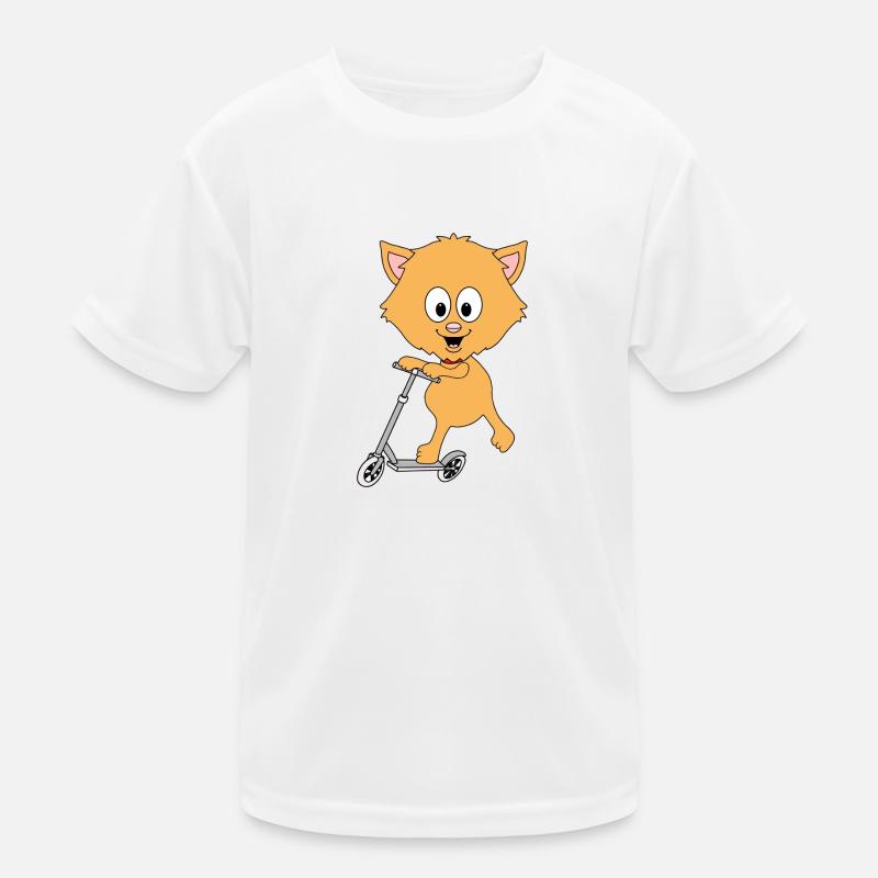 KATZE - ROLLER Kinder Funktions-T-Shirt
