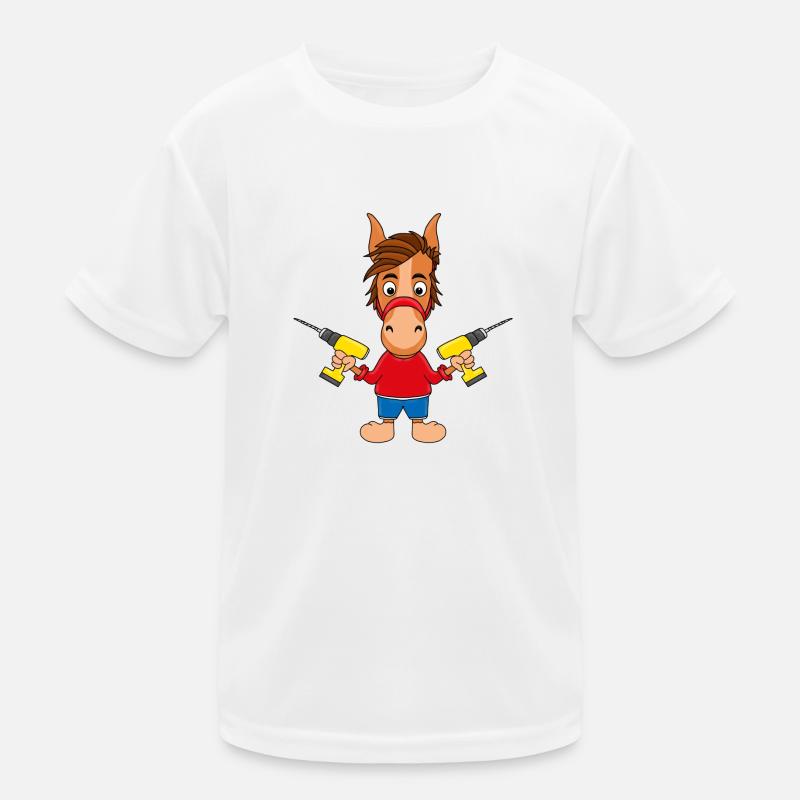 PFERD - HANDWERKER Kinder Funktions-T-Shirt