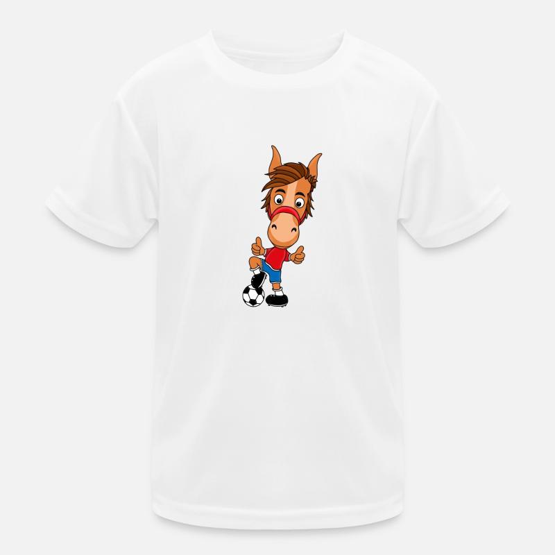 FUßBALL - PFERD Kinder Funktions-T-Shirt