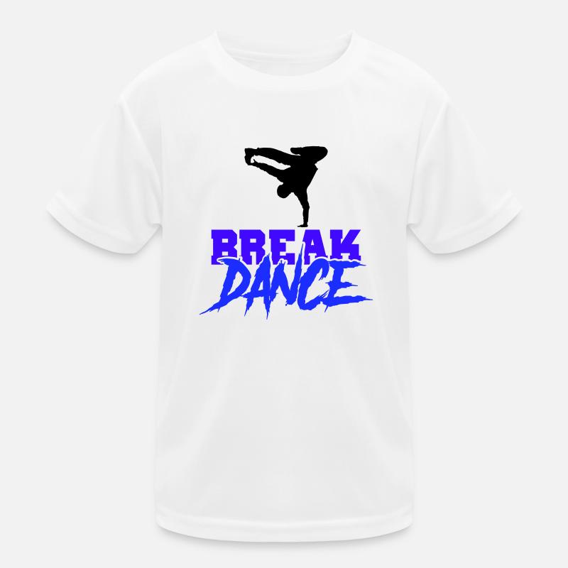 Break Dance Kids Functional T-Shirt