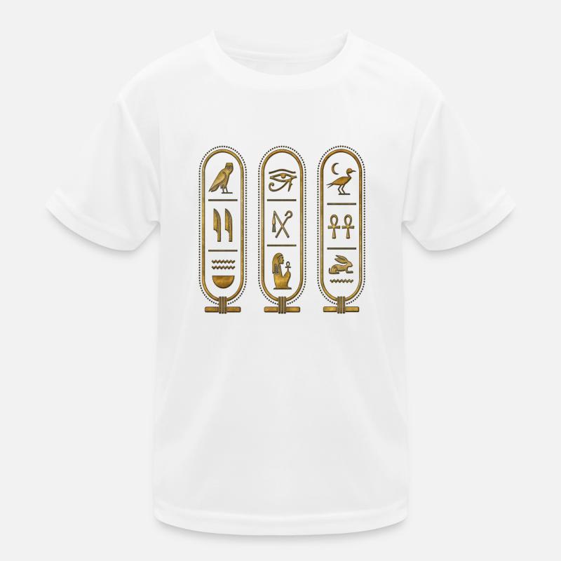 Egypte Egypte Isis Pharaons Pharaons Pyramide Afrique T-shirt sport Enfant