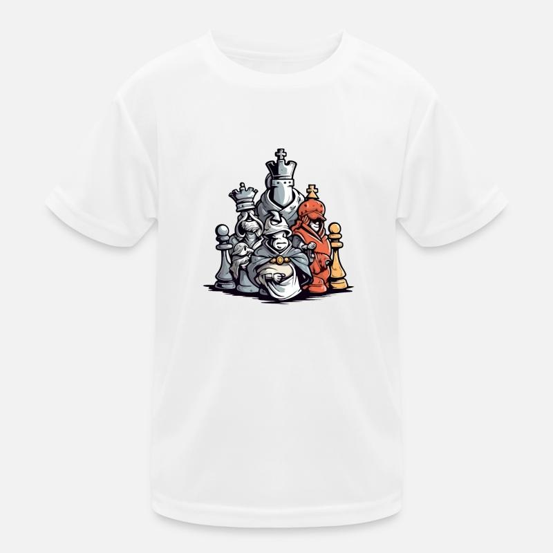 The Chess Shock Team Kids Functional T-Shirt