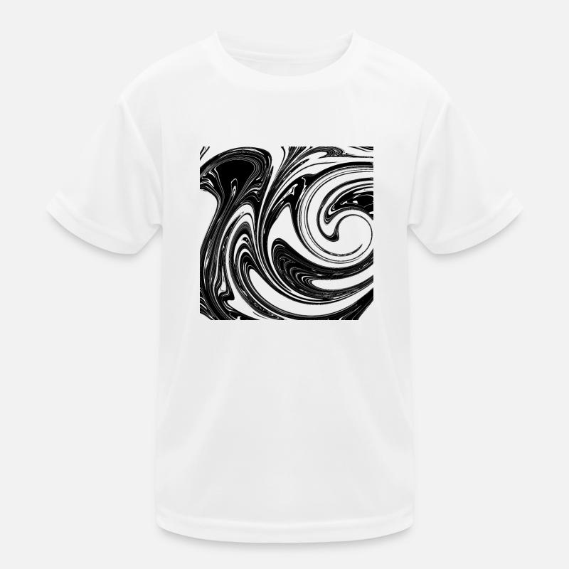 Fluidity - Kids Functional T-Shirt - white