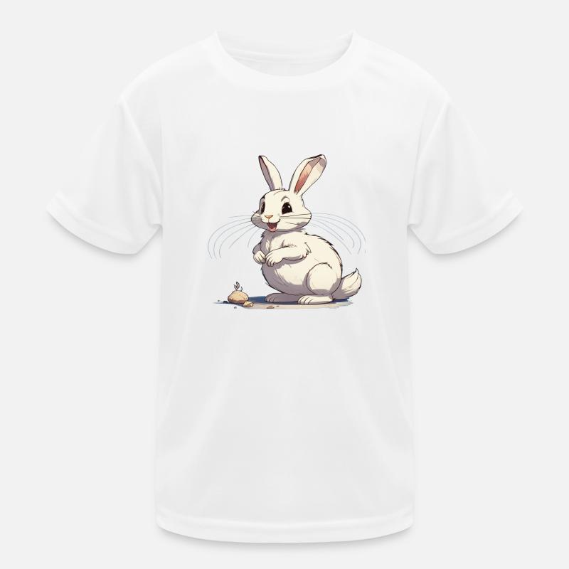Süßer Hase Kinder Funktions-T-Shirt