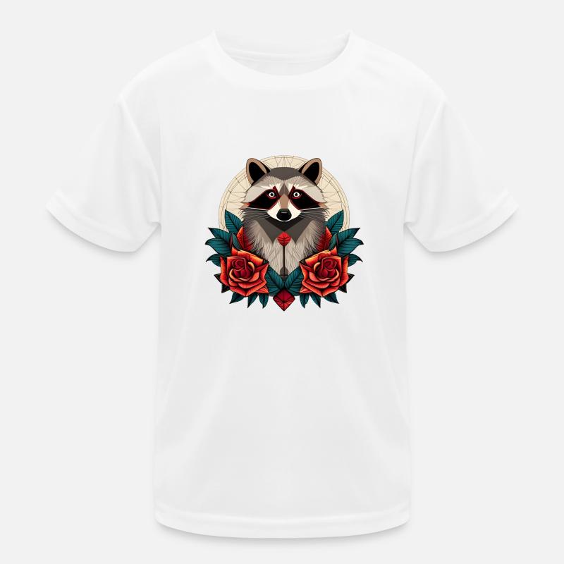 Raton laveur T-shirt sport Enfant