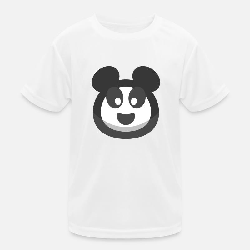 Panda (Bubble) Kinder Funktions-T-Shirt