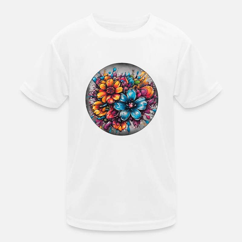 Fleur T-shirt sport Enfant