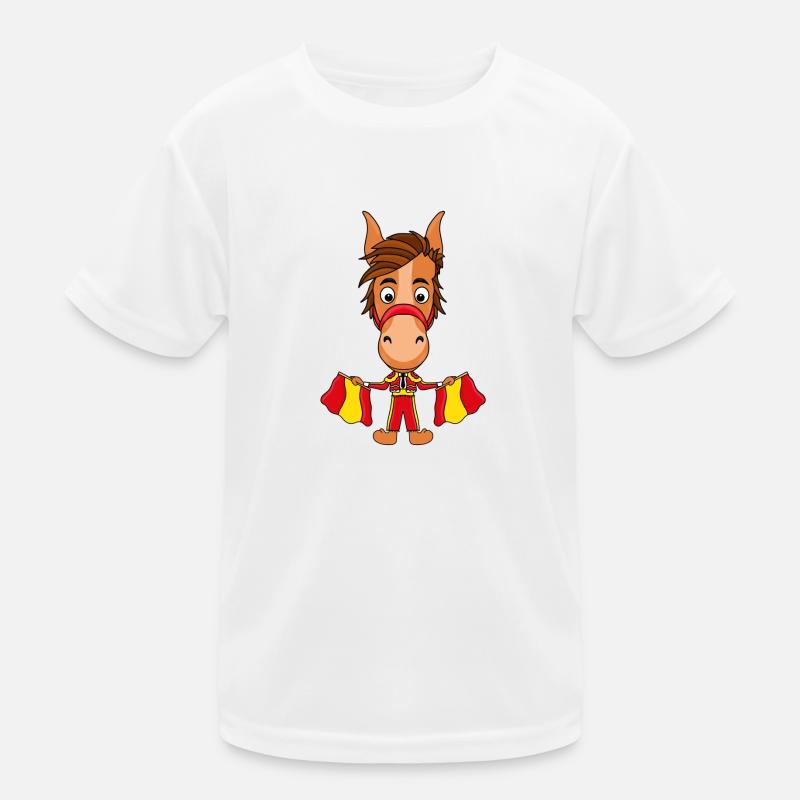 PFERD - PFERDE - PONY - PONYS Kinder Funktions-T-Shirt