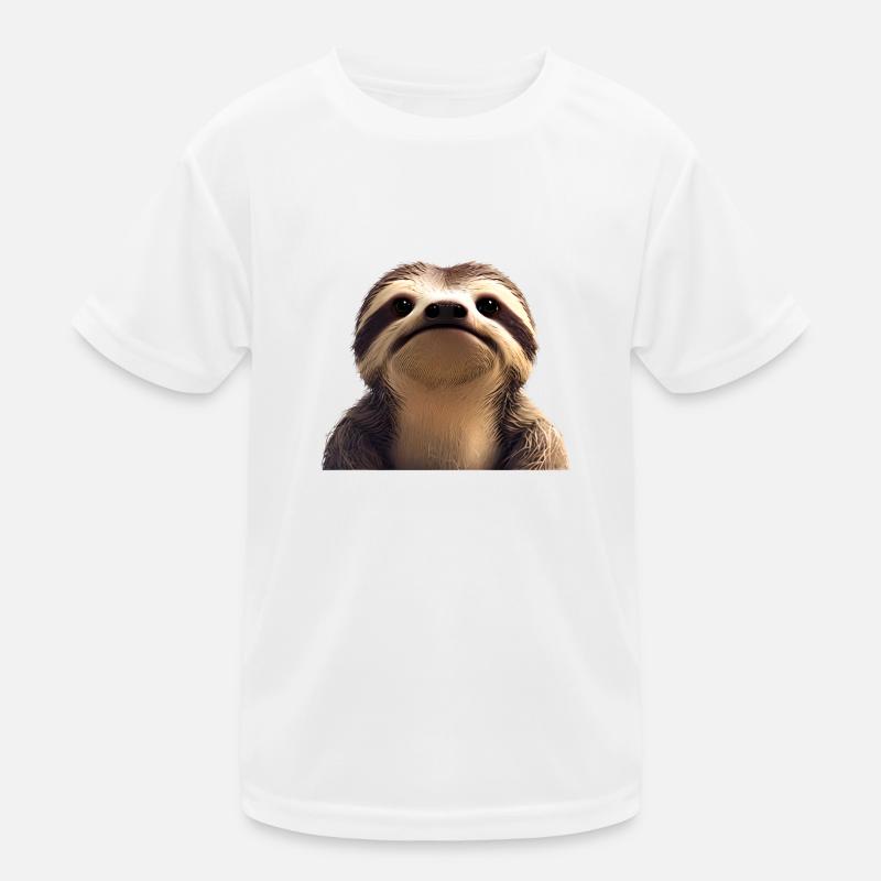 Sloth Sloth Drawing Sloths Fatigue Kids Functional T-Shirt