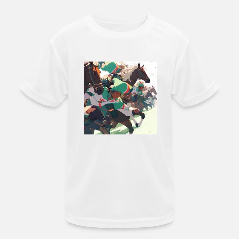 Horse Racing - Epic Kids Functional T-Shirt