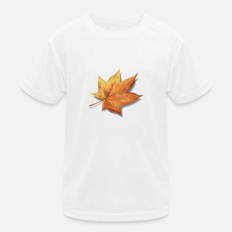 Autumn leaf Kids Functional T-Shirt