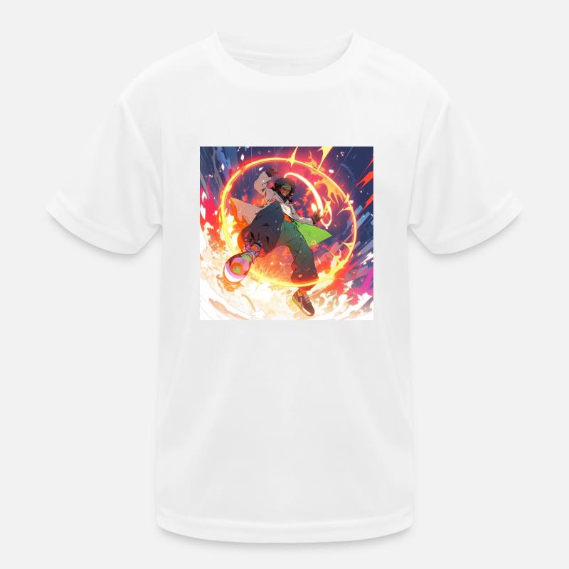 Fire Dance T-shirt sport Enfant