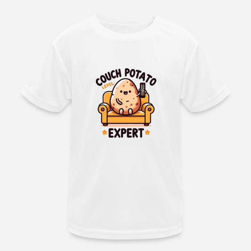 Couch Potato Experte Kinder Funktions-T-Shirt