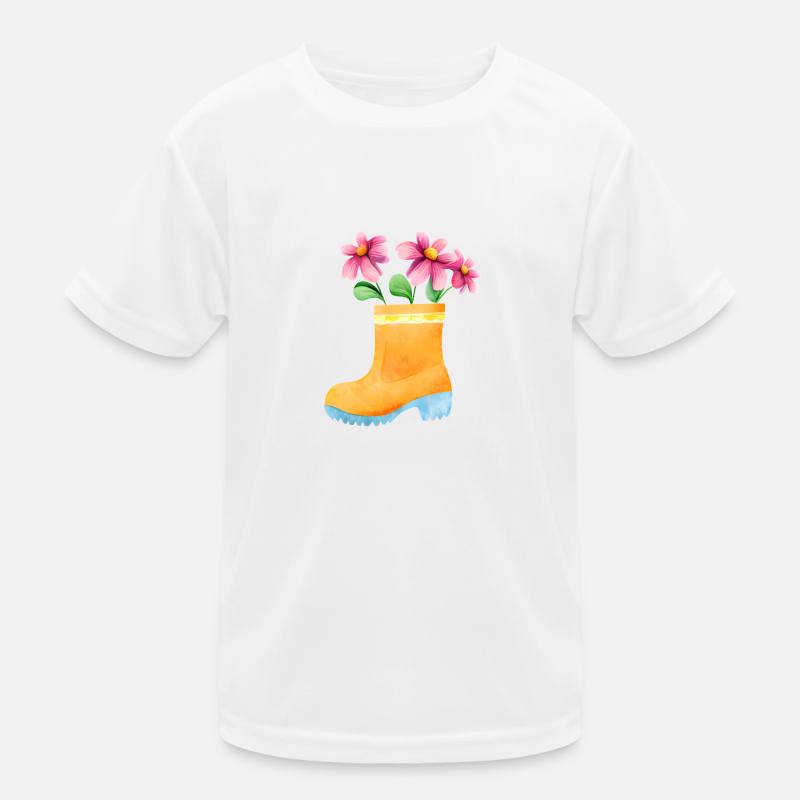 Blume Garten Hobbygärtner Gärtner Geschenk Blumen Kinder Funktions-T-Shirt