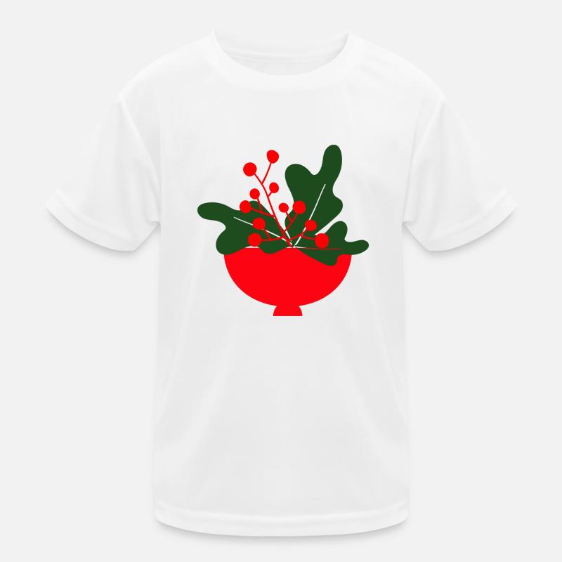 Christmas Illustration Kids Functional T-Shirt