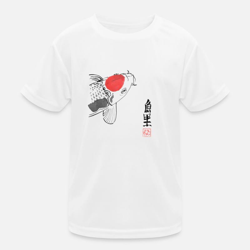 Koi Carp Kids Functional T-Shirt