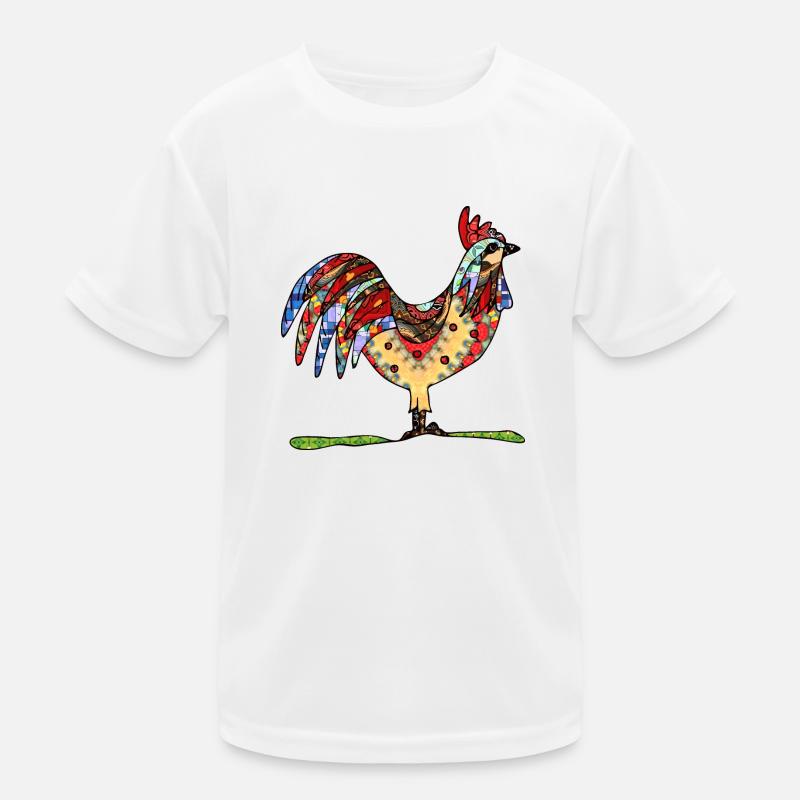 Rooster Kids Functional T-Shirt