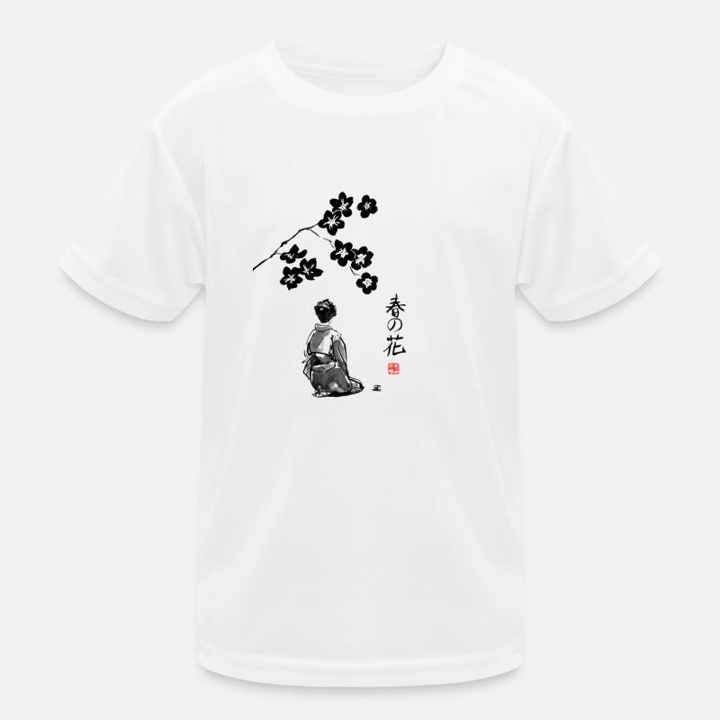 Spring Flowers Kids Functional T-Shirt