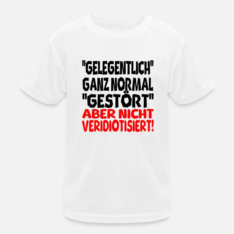 gelegentlich gestört Kinder Funktions-T-Shirt