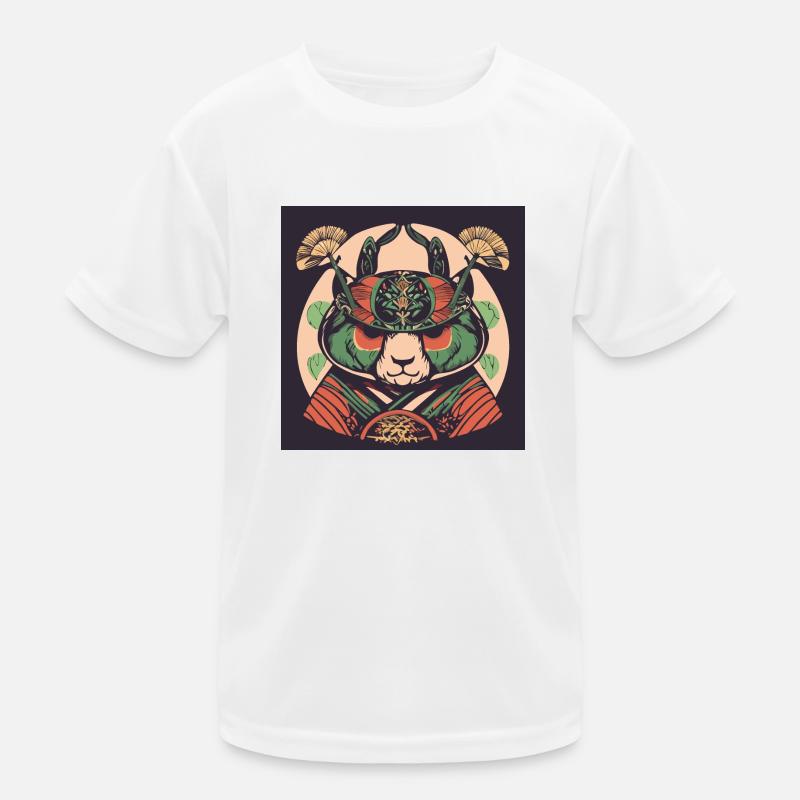 Goat Samurai Kids Functional T-Shirt