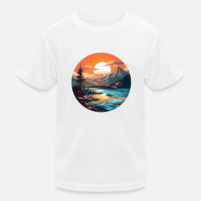 Lac de rêve T-shirt sport Enfant