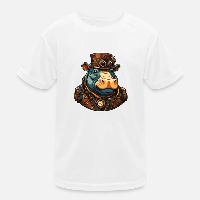 Hippo Kids Functional T-Shirt