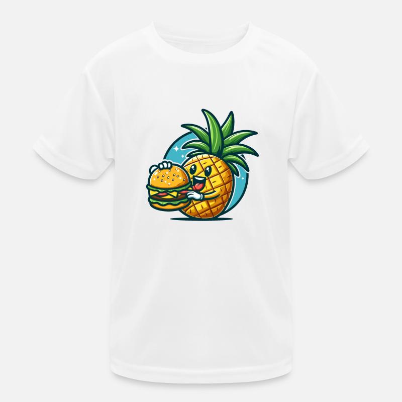 Pineapple burger Kids Functional T-Shirt