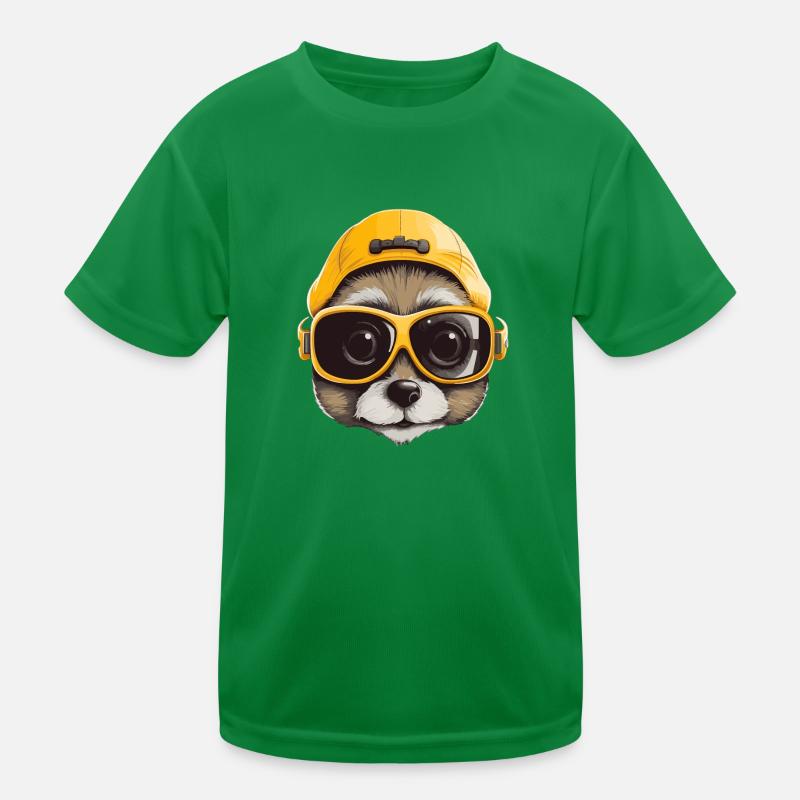 Erdmännchen Kinder Funktions-T-Shirt
