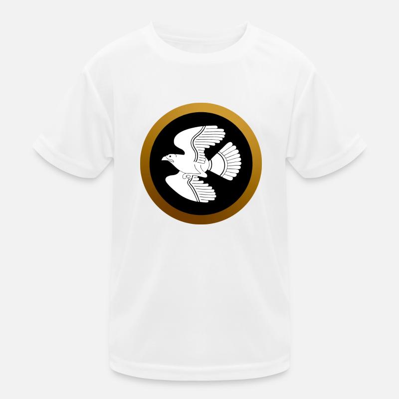Spartan Special Forces Bouclier Falcon Grèce T-shirt sport Enfant