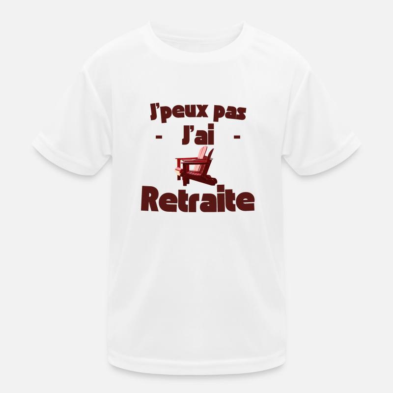 J'peux pas j'ai Retraite T-shirt sport Enfant