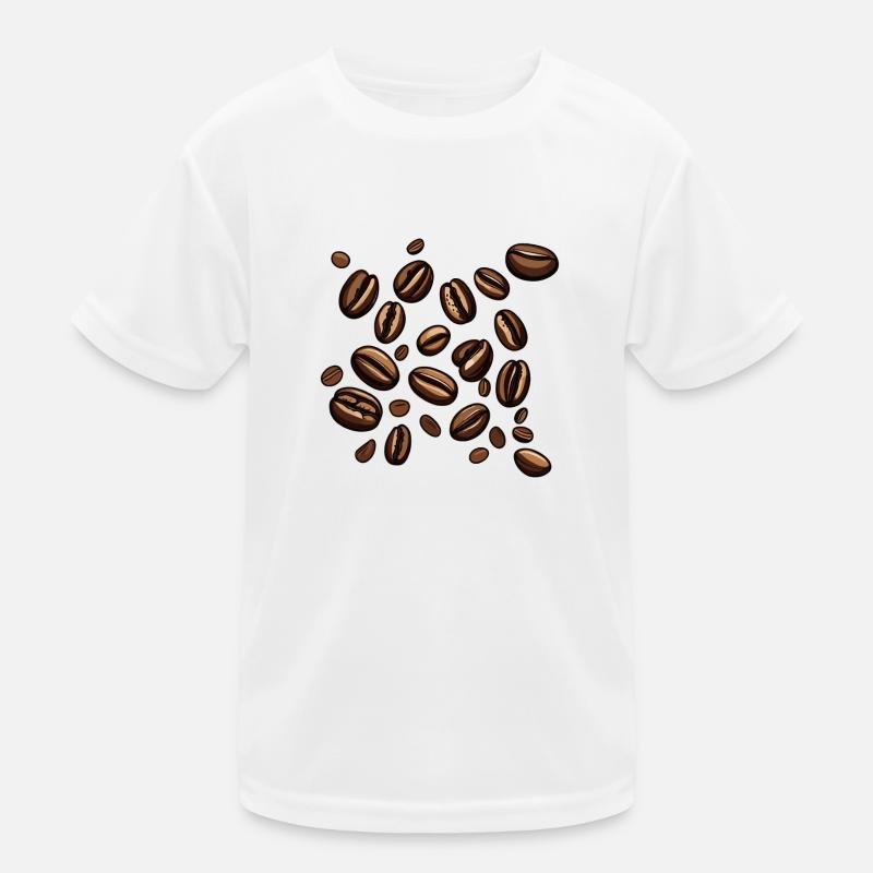 Coffee Beans Coffee Kids Functional T-Shirt