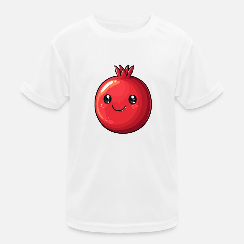 Granatapfel Kinder Funktions-T-Shirt