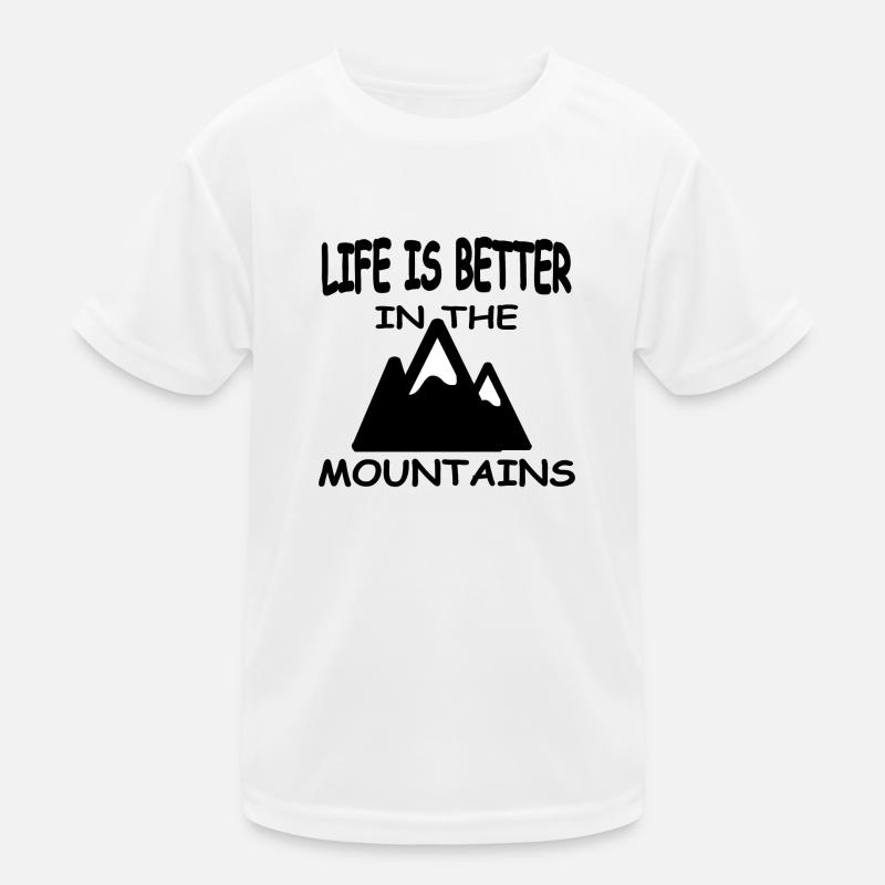 Mountains Kids Functional T-Shirt