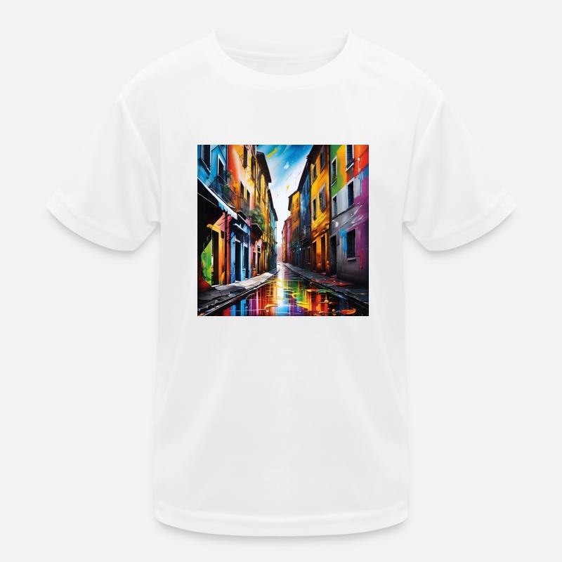 Fantastic Roads Kids Functional T-Shirt