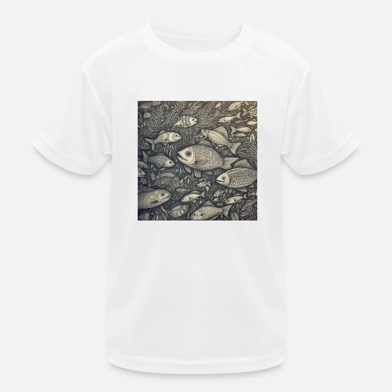 Poisson rieur T-shirt sport Enfant