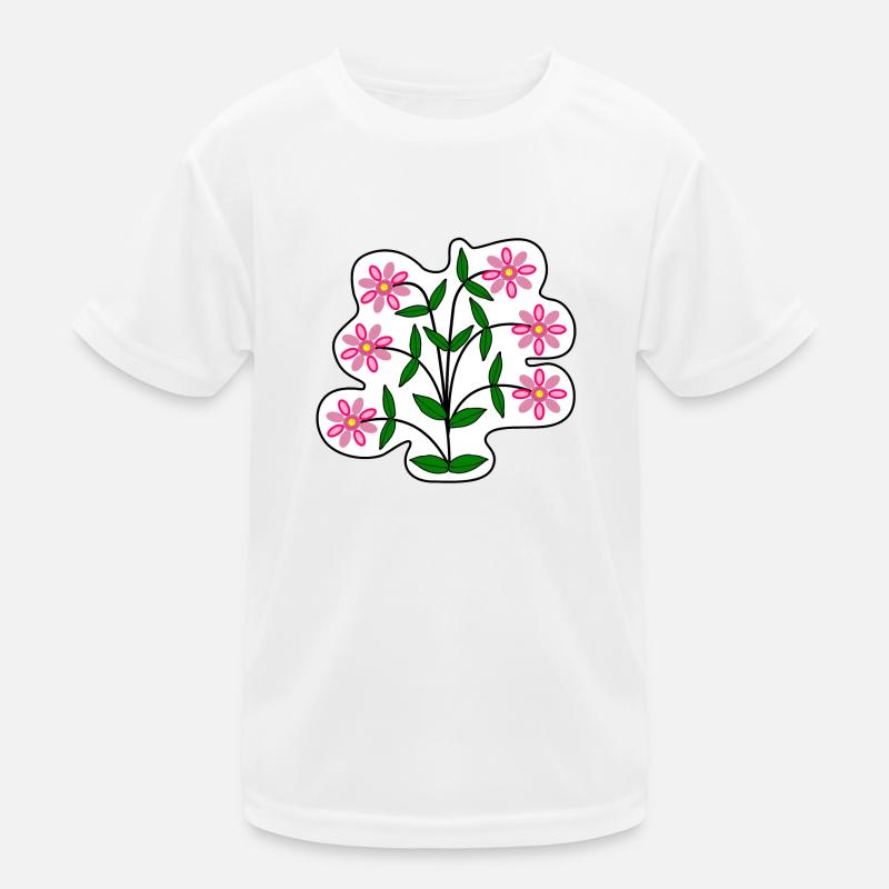 Autocollant Gerbera T-shirt sport Enfant