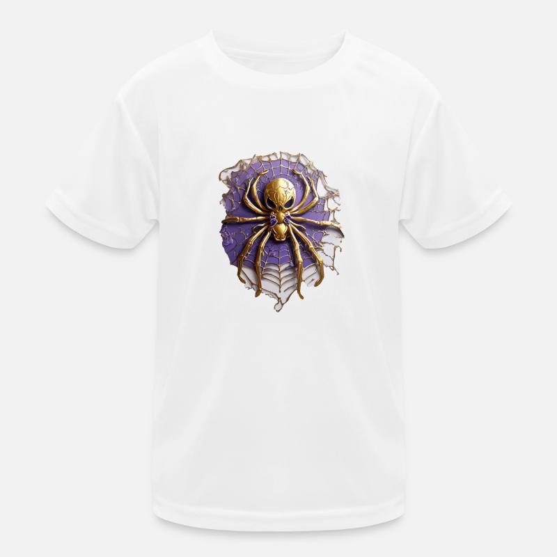 Spinne Kinder Funktions-T-Shirt
