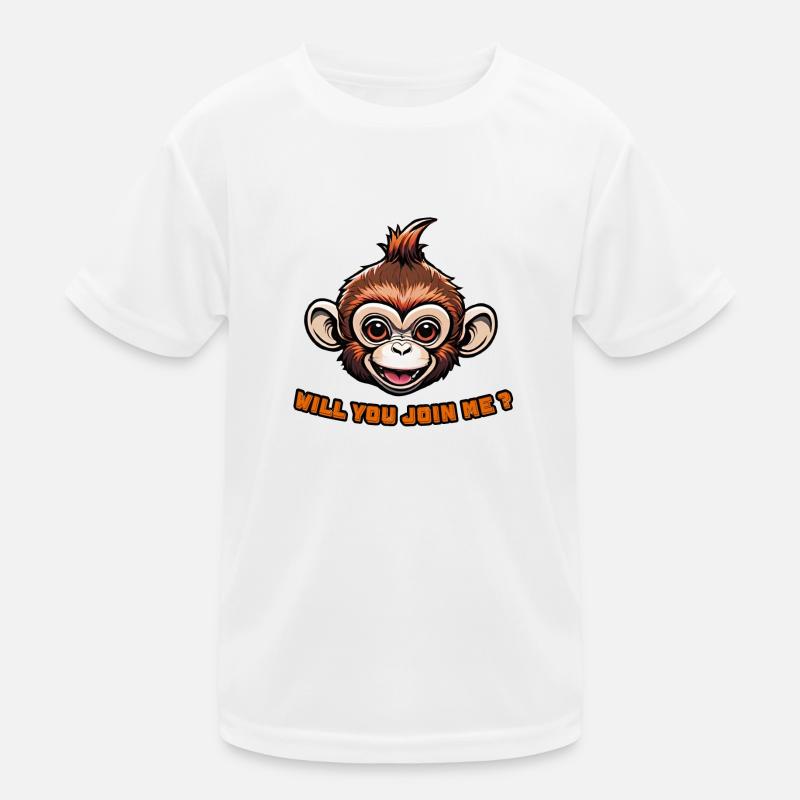 Singe doux T-shirt sport Enfant