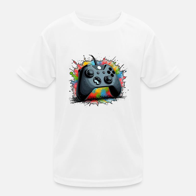 Controller art attack - Mix 06 Kids Functional T-Shirt