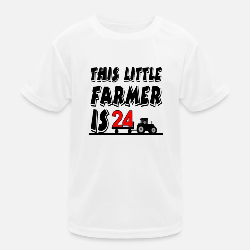 Bauer - Kinder Funktions-T-Shirt - Weiß