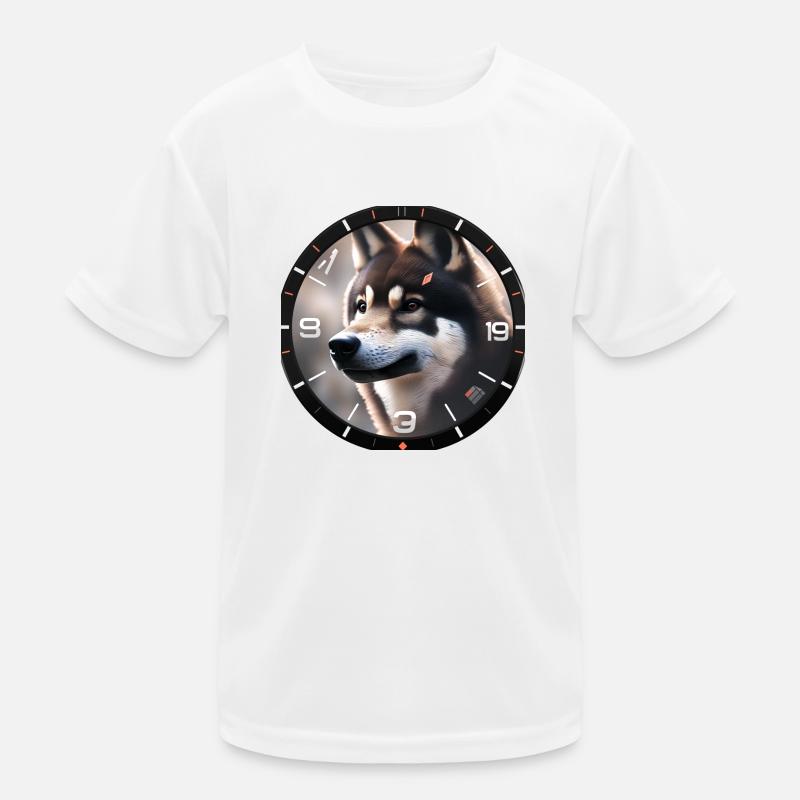 Distant Gaze - Kids Functional T-Shirt - white