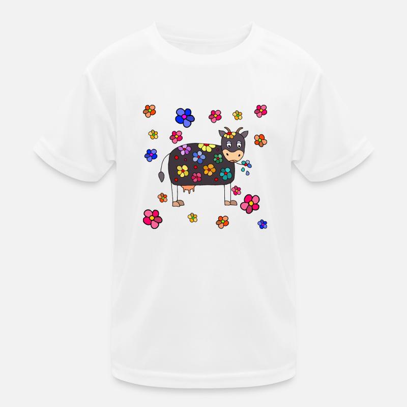 Cow Kids Functional T-Shirt