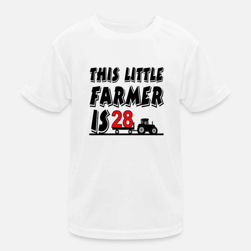 Bauer - Kinder Funktions-T-Shirt - Weiß