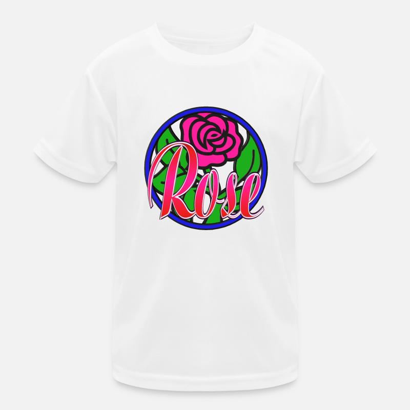 Rose T-shirt sport Enfant