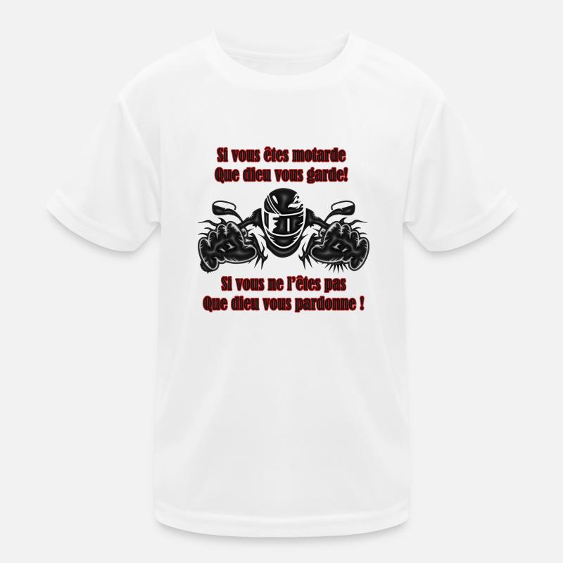 Wenn Sie ein Biker sind! Kinder Funktions-T-Shirt